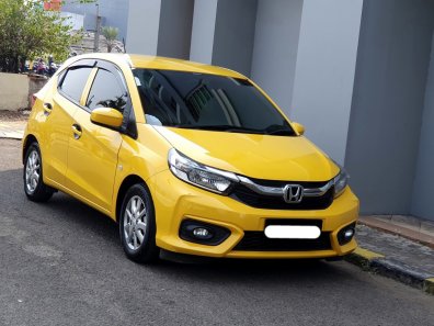 2020 Honda Brio E CVT Kuning - Jual mobil bekas di DKI Jakarta