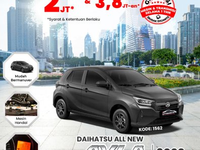 2023 Daihatsu Ayla 1.2L X AT Abu-abu - Jual mobil bekas di Kalimantan Barat