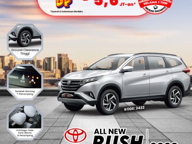 2020 Toyota Rush G AT Silver - Jual mobil bekas di Kalimantan Barat