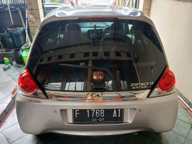 2017 Honda Brio Satya E CVT Silver - Jual mobil bekas di Banten