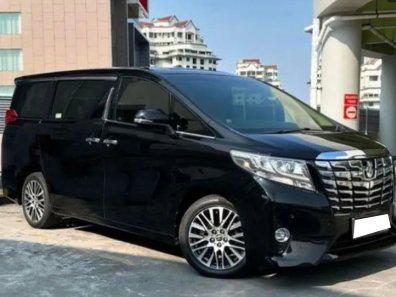 2017 Toyota Alphard 2.5 G A/T Hitam - Jual mobil bekas di DKI Jakarta