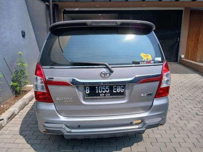 2015 Toyota Kijang Innova 2.5 Diesel NA Silver - Jual mobil bekas di DKI Jakarta