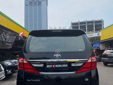 2012 Toyota Alphard G Hitam - Jual mobil bekas di DKI Jakarta