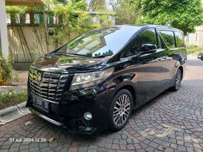 2017 Toyota Alphard 2.5 G A/T Hitam - Jual mobil bekas di Banten