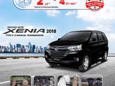 2018 Daihatsu Xenia 1.3 X MT Hitam - Jual mobil bekas di Kalimantan Barat