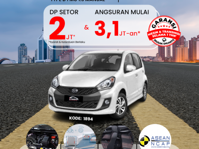 2015 Daihatsu Sirion D FMC Putih - Jual mobil bekas di Kalimantan Barat