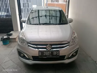 2015 Suzuki Ertiga GX AT Silver - Jual mobil bekas di DKI Jakarta