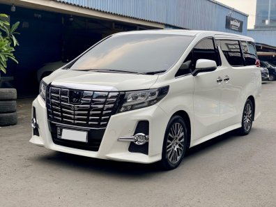 2016 Toyota Alphard SC Putih - Jual mobil bekas di DKI Jakarta