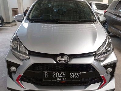 2021 Toyota Agya TRD Sportivo Silver - Jual mobil bekas di Jawa Barat