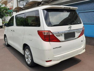 2012 Toyota Alphard G Putih - Jual mobil bekas di DKI Jakarta