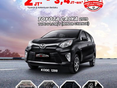 2019 Toyota Calya G MT Hitam - Jual mobil bekas di Kalimantan Barat