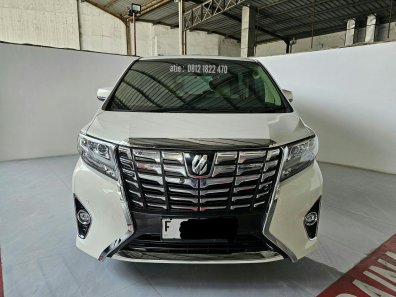 2015 Toyota Alphard 2.5 G A/T Putih - Jual mobil bekas di DKI Jakarta