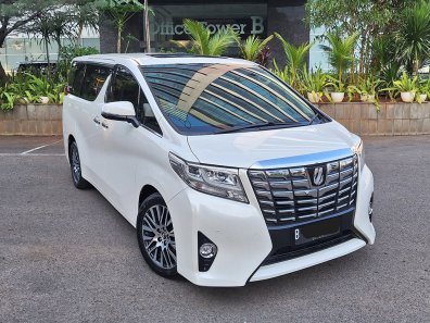 2015 Toyota Alphard 2.5 G A/T Putih - Jual mobil bekas di DKI Jakarta