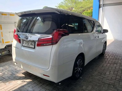 2018 Toyota Alphard 2.5 X A/T Putih - Jual mobil bekas di DKI Jakarta