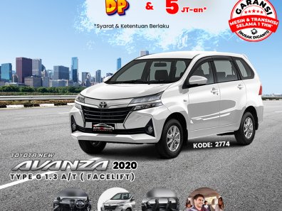 2020 Toyota Avanza 1.3G AT Putih - Jual mobil bekas di Kalimantan Barat