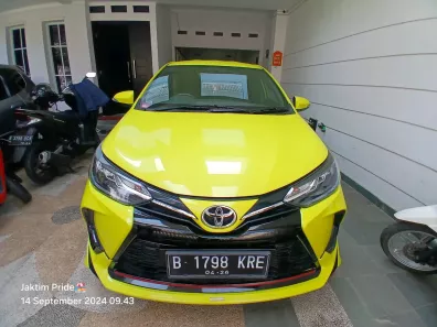 2021 Toyota Yaris TRD Sportivo Kuning - Jual mobil bekas di Banten