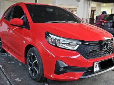 2023 Honda Brio E Automatic Merah - Jual mobil bekas di DKI Jakarta