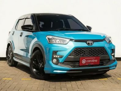 2021 Toyota Raize 1.0T GR Sport CVT TSS (Two Tone) Biru - Jual mobil bekas di Banten