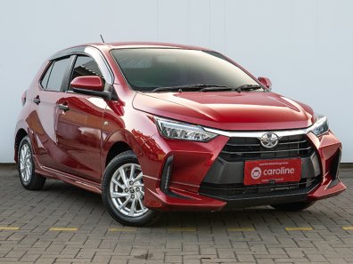 2024 Toyota Agya G Merah - Jual mobil bekas di Jawa Barat