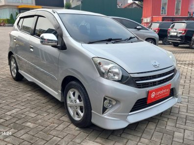 2015 Toyota Agya 1.0L G M/T Silver - Jual mobil bekas di Jawa Barat