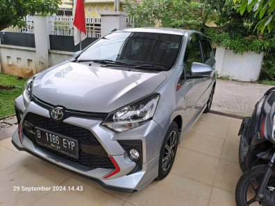 2021 Toyota Agya 1.2L TRD A/T Silver - Jual mobil bekas di Jawa Barat