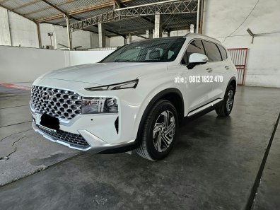 2022 Hyundai Santa Fe D 2.2 8DCT Signature Putih - Jual mobil bekas di Jawa Barat