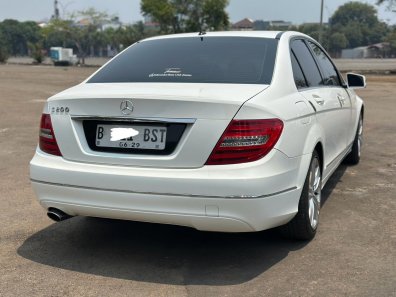 2014 Mercedes-Benz C-Class C 200 Avantgarde Line Putih - Jual mobil bekas di DKI Jakarta