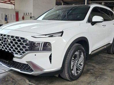 2022 Hyundai Santa Fe D 2.2 8DCT Signature Putih - Jual mobil bekas di Jawa Barat