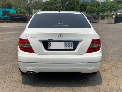 2014 Mercedes-Benz C-Class C200 Putih - Jual mobil bekas di DKI Jakarta