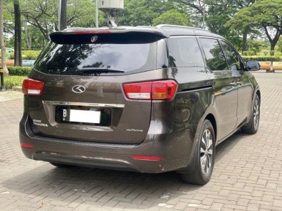 2017 Kia Grand Sedona Ultimate Coklat - Jual mobil bekas di DKI Jakarta