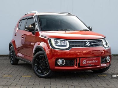 2017 Suzuki Ignis GX AGS Merah - Jual mobil bekas di Banten