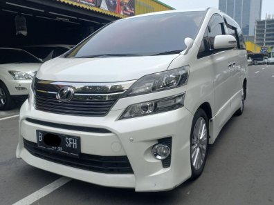 2014 Toyota Vellfire ZG Putih - Jual mobil bekas di DKI Jakarta