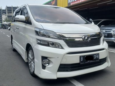 2014 Toyota Vellfire ZG Putih - Jual mobil bekas di DKI Jakarta