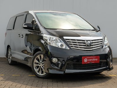 2011 Toyota Alphard 2.4 NA Hitam - Jual mobil bekas di DKI Jakarta