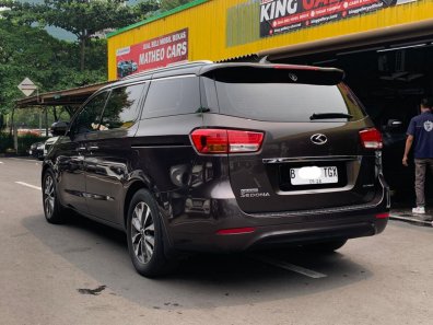 2017 Kia Grand Sedona Ultimate Coklat - Jual mobil bekas di DKI Jakarta