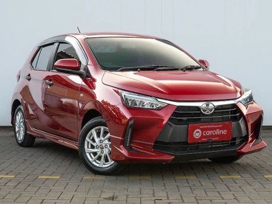 2023 Toyota Agya 1.2L G M/T Merah - Jual mobil bekas di Banten