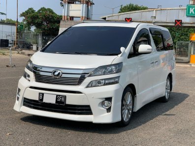 2014 Toyota Vellfire ZG Putih - Jual mobil bekas di DKI Jakarta