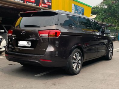 2017 Kia Grand Sedona Ultimate Coklat - Jual mobil bekas di DKI Jakarta