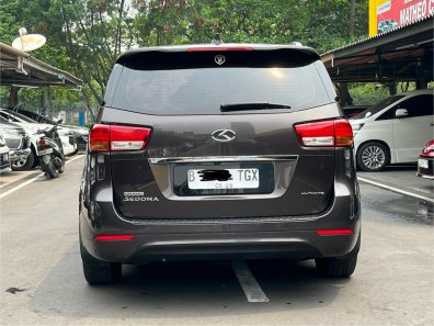 2017 Kia Grand Sedona Ultimate Coklat - Jual mobil bekas di DKI Jakarta