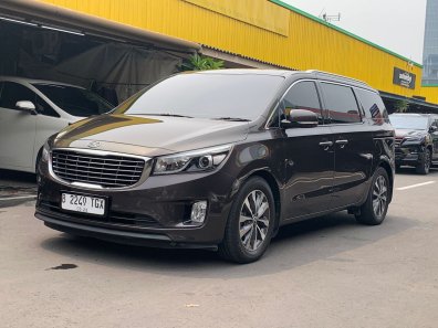 2017 Kia Grand Sedona Ultimate Coklat - Jual mobil bekas di DKI Jakarta