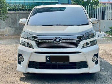 2014 Toyota Vellfire ZG Putih - Jual mobil bekas di DKI Jakarta