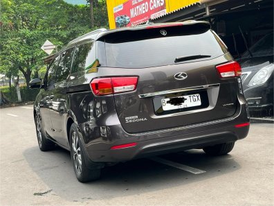 2017 Kia Grand Sedona Ultimate Coklat - Jual mobil bekas di DKI Jakarta