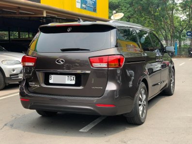 2017 Kia Grand Sedona Ultimate Coklat - Jual mobil bekas di DKI Jakarta