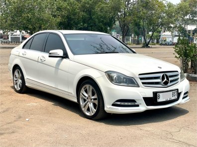 2014 Mercedes-Benz C-Class C200 Putih - Jual mobil bekas di DKI Jakarta