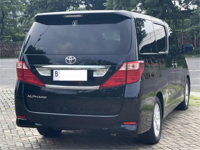 2009 Toyota Alphard X Hitam - Jual mobil bekas di DKI Jakarta