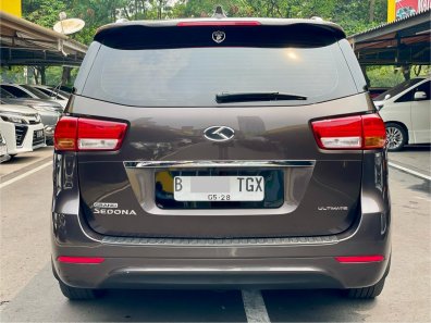 2017 Kia Sedona GS Coklat - Jual mobil bekas di DKI Jakarta