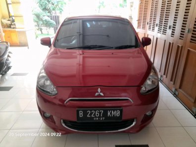 2015 Mitsubishi Mirage EXCEED Merah - Jual mobil bekas di Banten