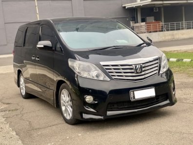 2009 Toyota Alphard X Hitam - Jual mobil bekas di DKI Jakarta