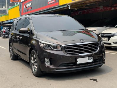 2017 Kia Grand Sedona Ultimate Coklat - Jual mobil bekas di DKI Jakarta