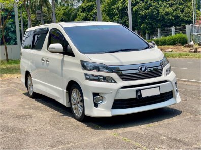 2014 Toyota Vellfire ZG Putih - Jual mobil bekas di DKI Jakarta